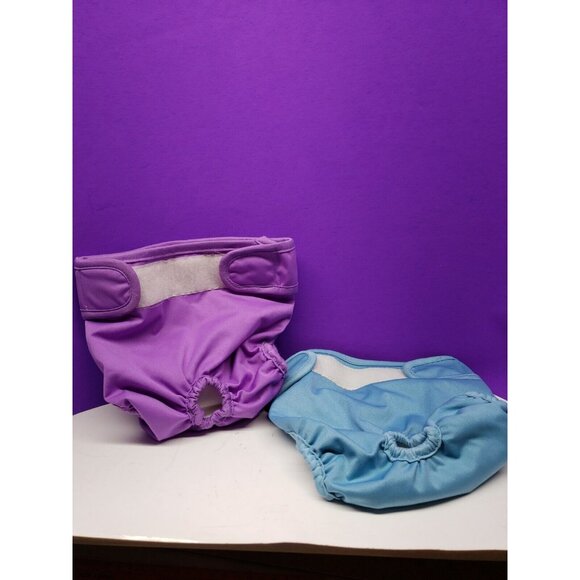 Doggy Diapers / Heat Pads Washable Reusable Pet Magasin 2 Pack Up To 18" Abdomen - Picture 1 of 3